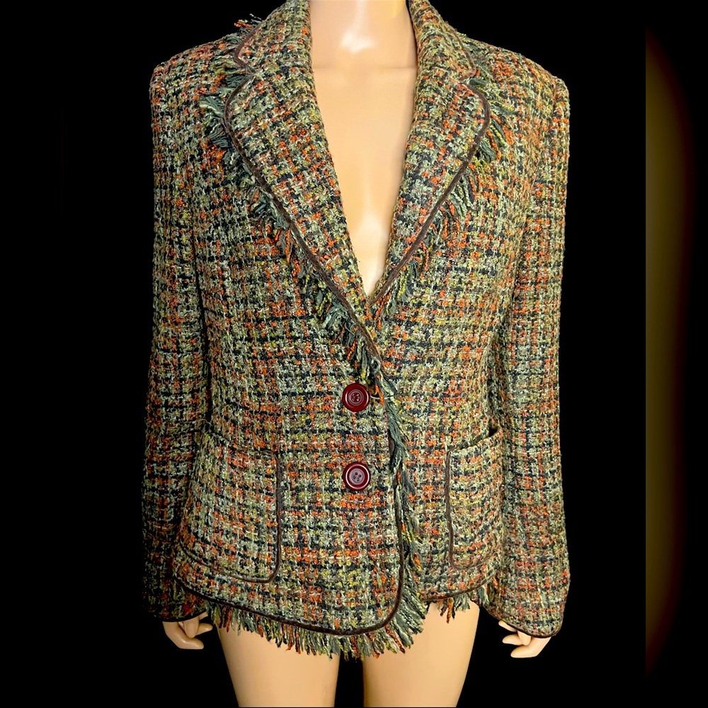 Melrose tweed jacket size 10